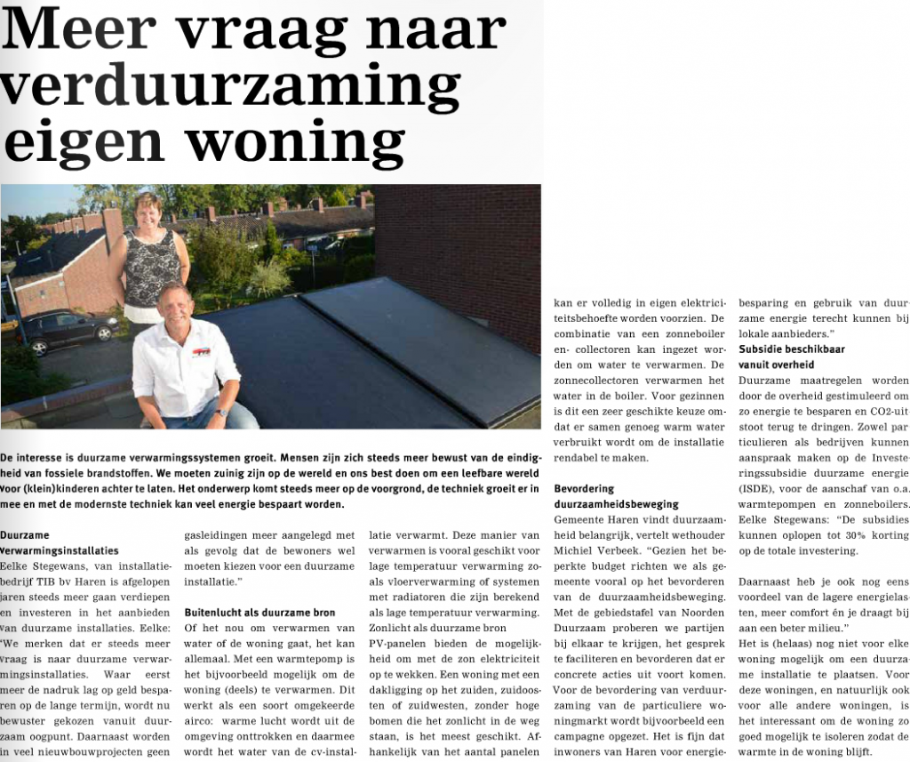 Haren de Krant September 2016